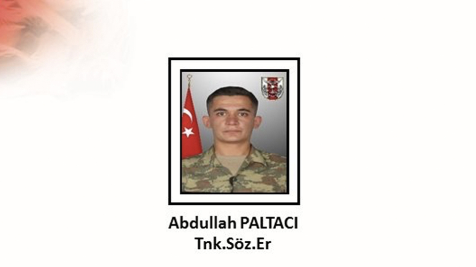 Silah kazası! 1 asker şehit