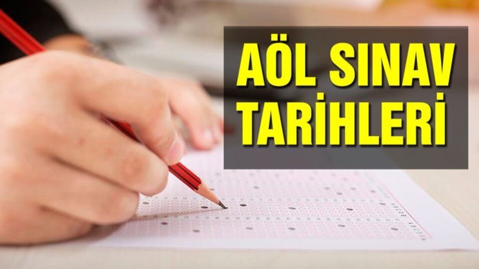 AÖL 1. dönem sınavları ne zaman?