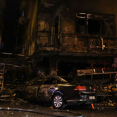 Drift atan maganda markete girdi