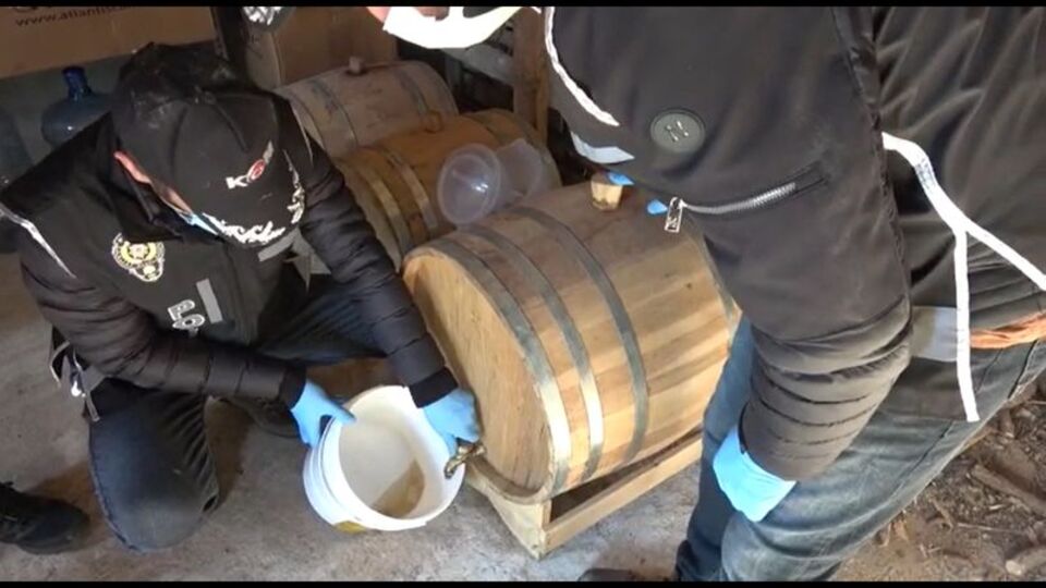 Çiftliği imalathane yapmışlar! Tam 10 ton!