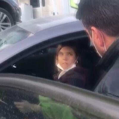 Önce yanlış park! Sonra hakaret!