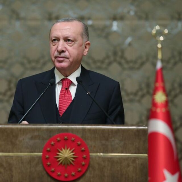 Cumhurbaşkanı Erdoğan'dan yeni yıl mesajı!