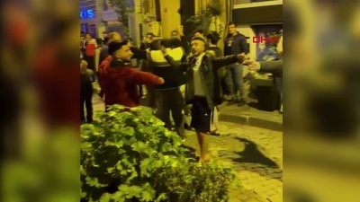 Kumkapı'da 'pes' dedirten görüntü!