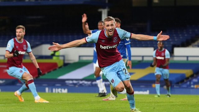Everton'ın serisini West Ham bitirdi
