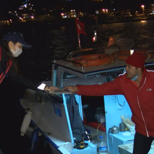Deniz polisinden Boğaz'da yeni yıl denetimi