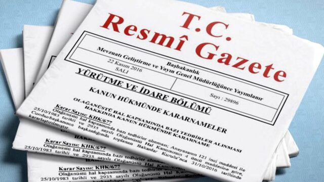 Bakanlık, kurum ve kuruluş atamaları Resmi Gazete'de
