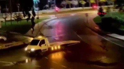 O maganda yakalandı: Drifti annem yaptı