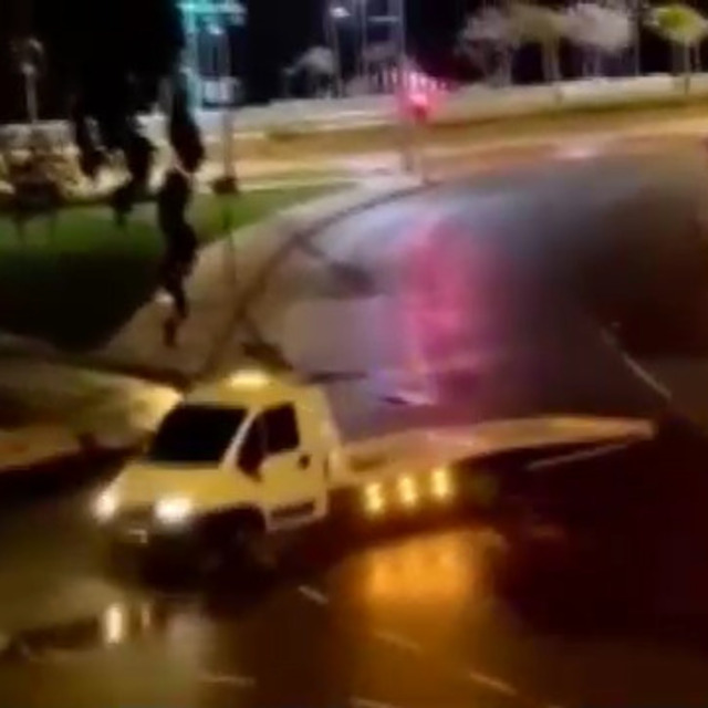 O maganda yakalandı: Drifti annem yaptı