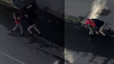 Yumrukla başladı, sonrası şaşırttı!