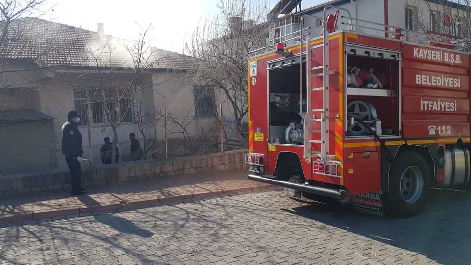 Feci yangın! Yaşlı adam hayatını kaybetti