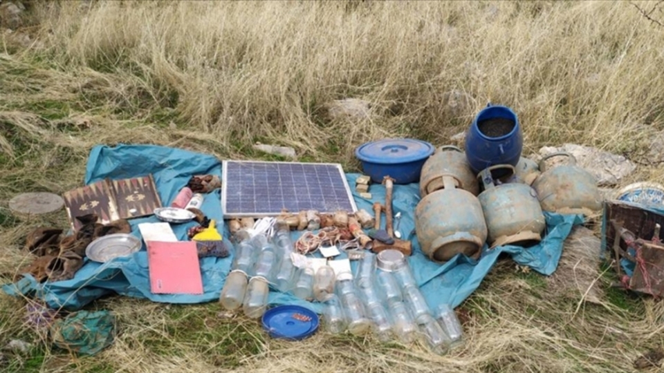 Bitlis'te çok sayıda mühimmat ele geçirildi