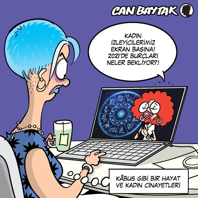 Can Baytak karikatürleri (Ocak 2021)