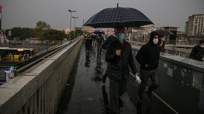 Sağanak, sel ve fırtına uyarısı