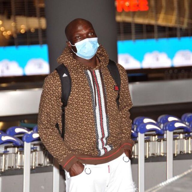 Aboubakar, İstanbul'a döndü