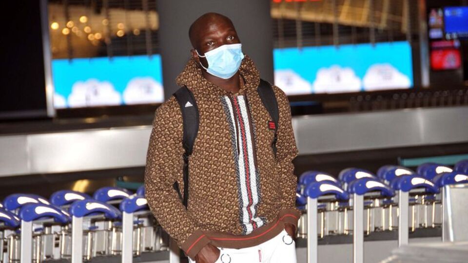 Aboubakar, İstanbul'a döndü