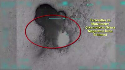 Görüntüsü ortaya çıktı! 5 terörist öldürülmüştü! Gabar Operasyonu!