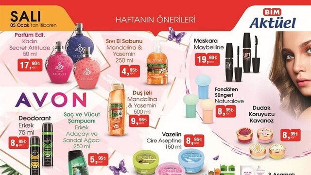 BİM 5 Ocak aktüel ürünler kataloğu