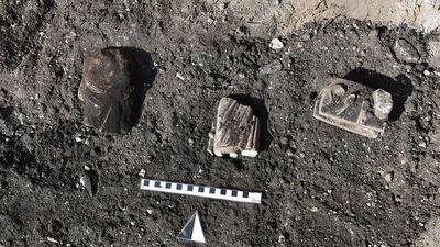 Altı parça halinde gün yüzüne çıkarıldı!