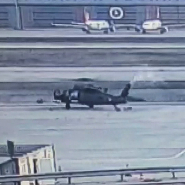 Sabiha Gökçen'deki helikopter kazası kamerada