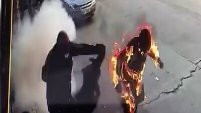 Akaryakıt istasyonunda feci olay!