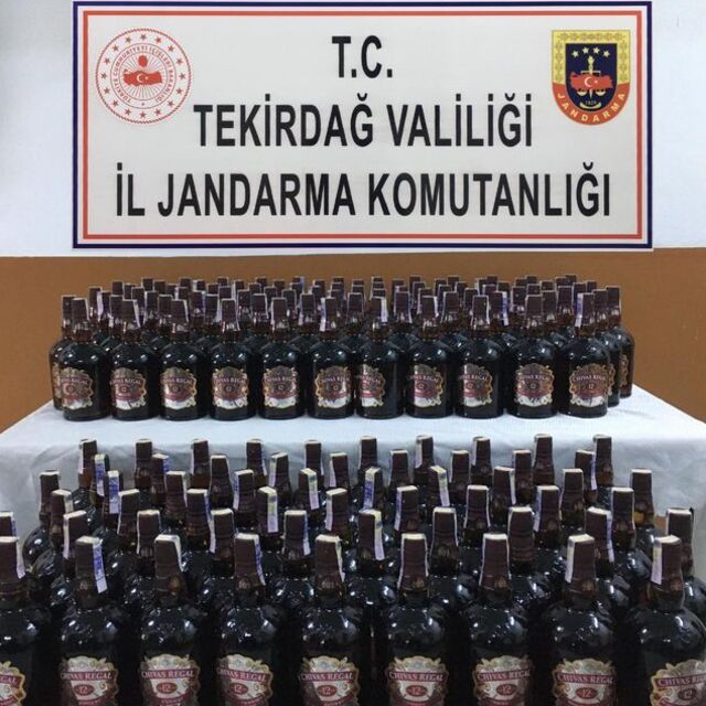 165 şişe daha kaçak içki ele geçirildi!