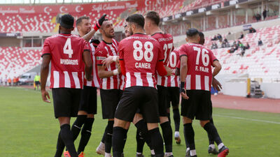 Gaziantep'in serisini Sivas bitirdi