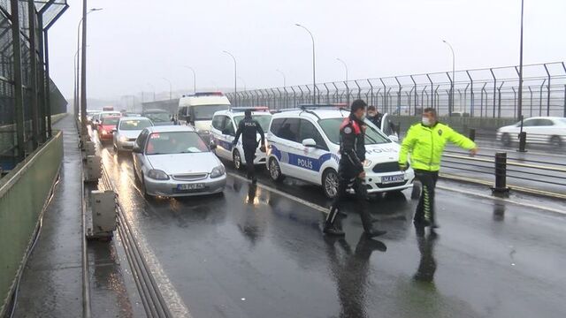 Haliç Köprüsü'nde hareketlilik!