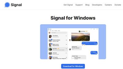 Signal masaüstü nasıl kullanılır?