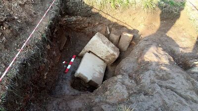 Muğla'da kazı çalışmasında bulundu