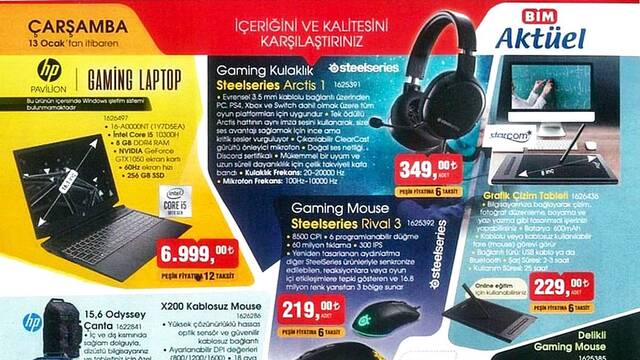 BİM 12-13 Ocak aktüel ürünler listesi