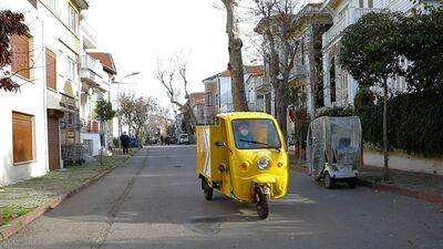 Adalar'a bir çevre dostu araç daha