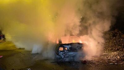 Önce çaldılar sonra yaktılar!