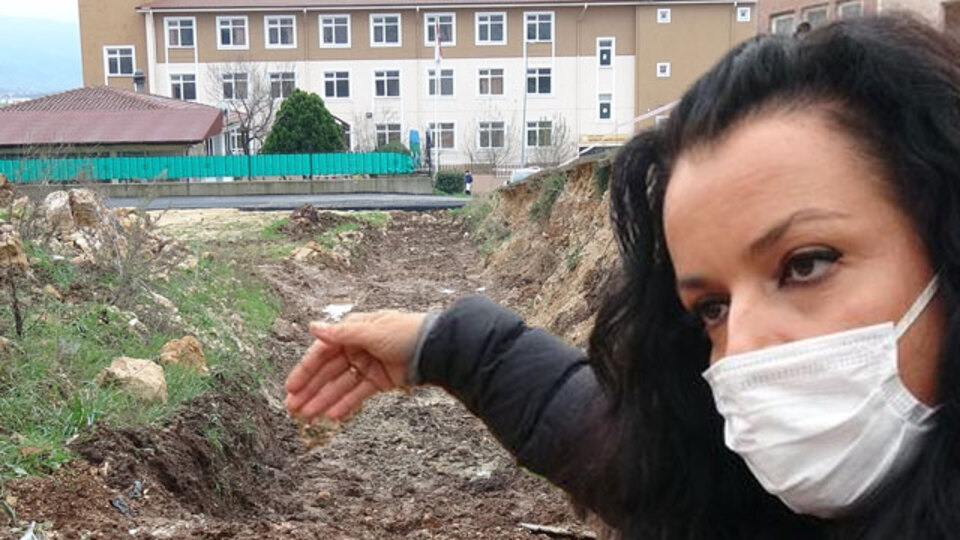 Çevre düzenlenme çalışmalarında ortaya çıktı! "Başı üçgen şeklindeydi"