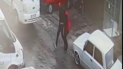 Bacanak ve kayınpeder cinayeti kamerada