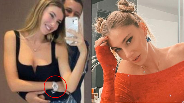 Mısırlı sevgiliden Şeyma'ya milyonluk saat!