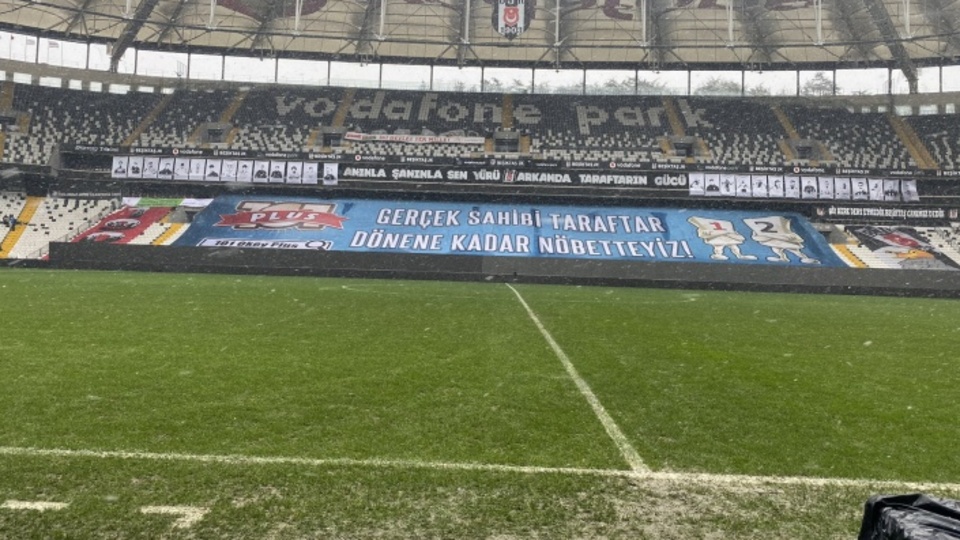 Vodafone Park'ta son durum