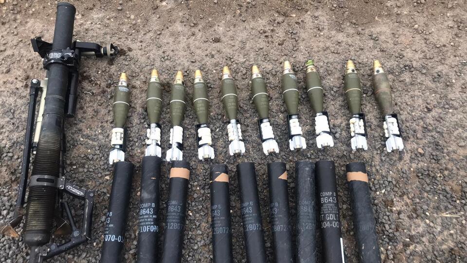 Mardin Kızıltepe'de terör örgütüne ait çok sayıda mühimmat ele geçirildi