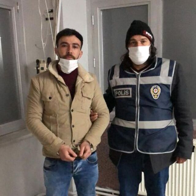 Kaynar suyla dehşet saçan şahıs tutuklandı
