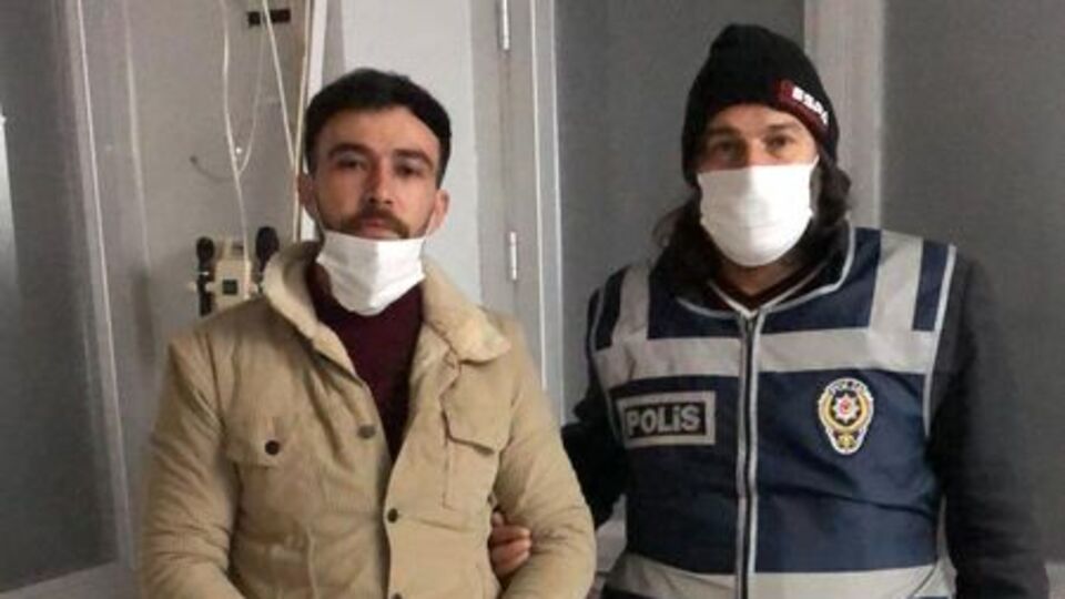 Kaynar suyla dehşet saçan şahıs tutuklandı
