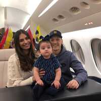 İstanbul'a iniş anını paylaştı!