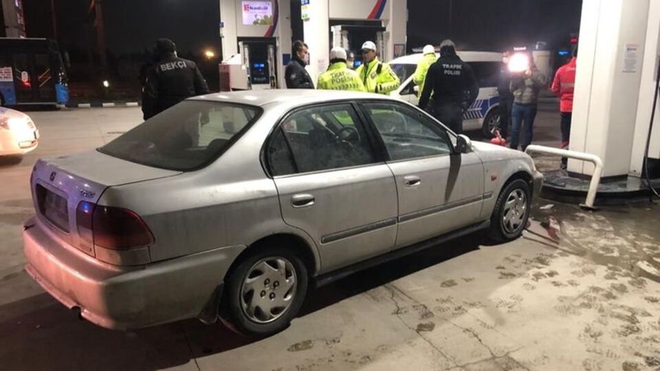 Başkent'teki kazada faciadan dönüldü!