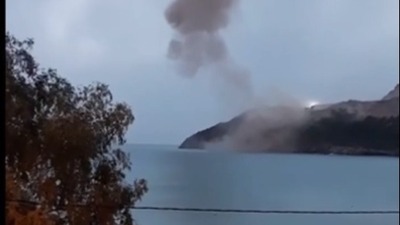 Akkuyu'daki patlama anı ortaya çıktı