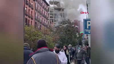 Madrid'de şiddetli patlama!