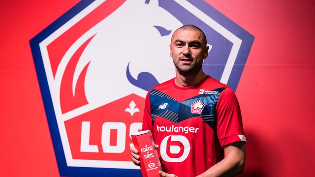 Lille'de ayın futbolcusu Burak Yılmaz