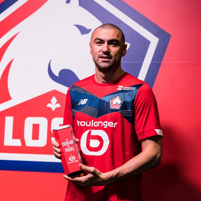 Lille'de ayın futbolcusu Burak Yılmaz