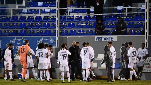 Real Madrid, 3. lig takımına elendi