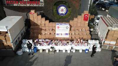 Çok dikkat edin! Ele geçirildi! Tam 3 ton!