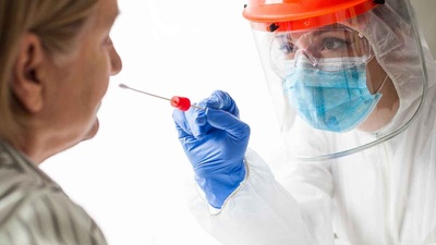 Covid-19 test sonucu öğrenme ekranı