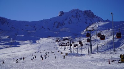 Erciyes'te sömestr yoğunluğu