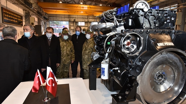 Yerli motorlar askeri araçlarda